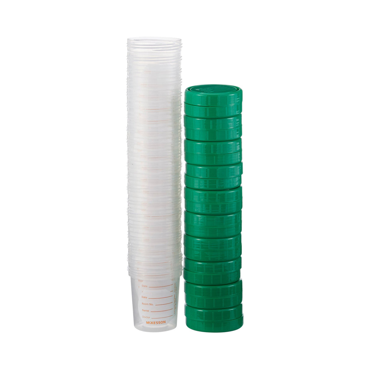 Specimen Container McKesson Screw Cap Nonsterile Translucent Polypropylene - BeHope