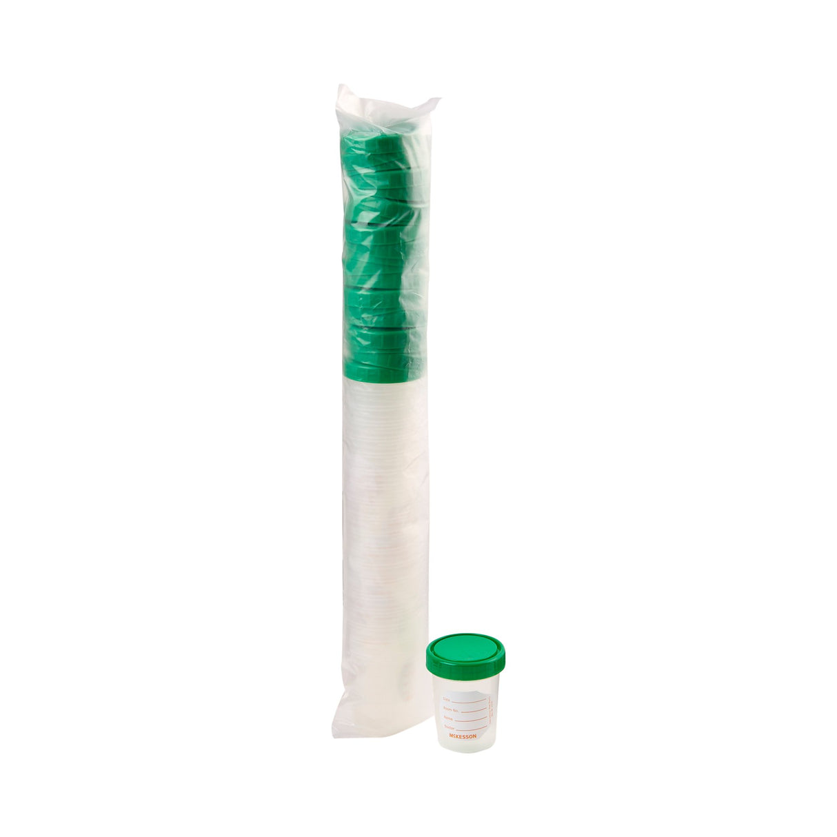 Specimen Container McKesson Screw Cap Nonsterile Translucent Polypropylene - BeHope