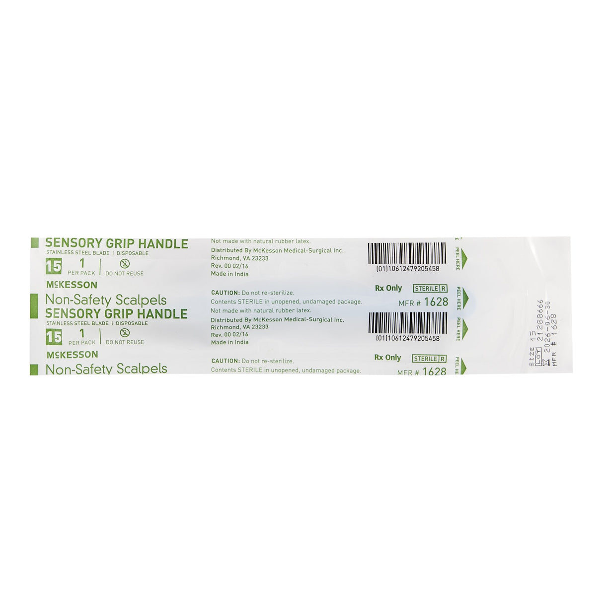 McKesson Non-Safety Sterile Disposable Scalpel - BeHope