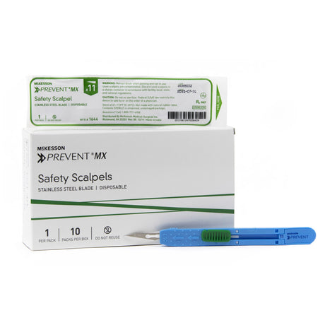 Safety Scalpel Mckesson Prevent® Mx Sterile Disposable - BeHope