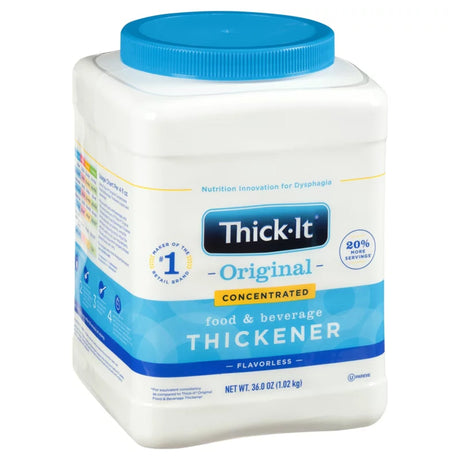 Food and Beverage Thickener Thick-It® Original Concentrated 10 oz. Canister Unflavored Powder IDDSI Level 0 Thin - BeHope