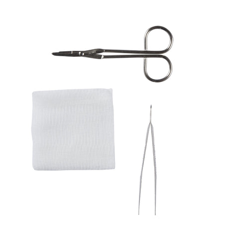 McKesson Suture Removal Kit with Metal Forceps - BeHope