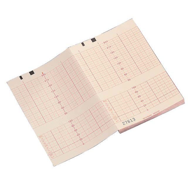 Recording Chart Paper Philips Z-Fold Green Grid - BeHope