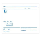Prescription Pad PDC® 4 X 5 Inch, White Paper - BeHope
