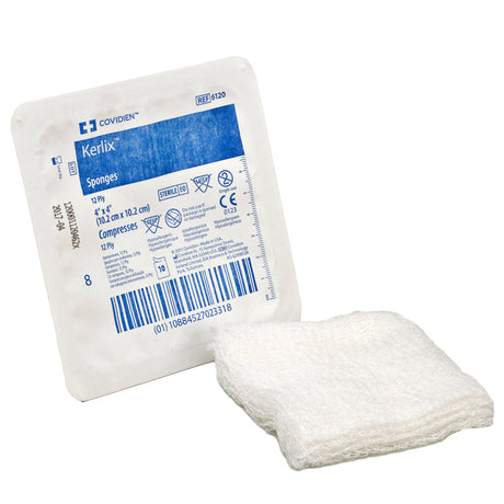 Fluff Dressing Kerlix™ 4 X 4 Inch 12-Ply Sterile 10 per Tray - BeHope