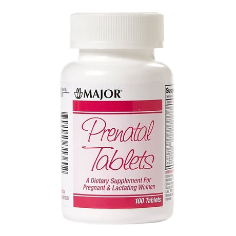 Prenatal Vitamin Supplement Major® Iron Folic Acid for Fetal Development - BeHope