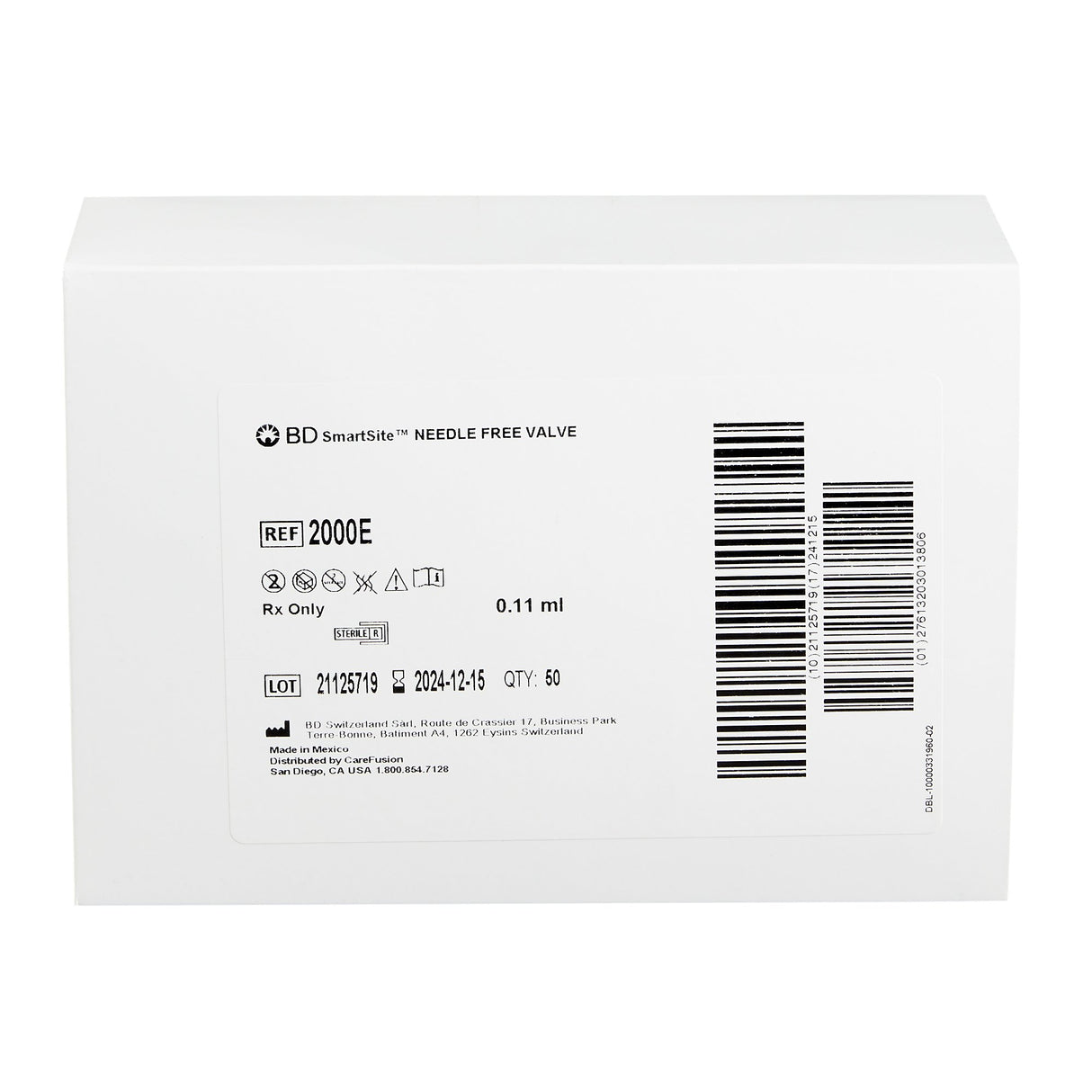 Needleless Connector SmartSite® Negative Displacement - BeHope