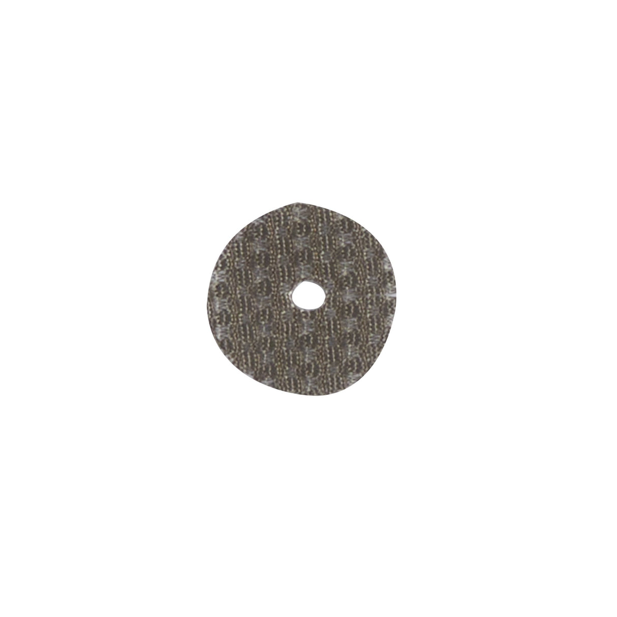 Antimicrobial Protective Disc Silverlon® Lifesaver AG™ Silver 1 Inch Disc / 4 mm Hole Diameter Sterile - BeHope