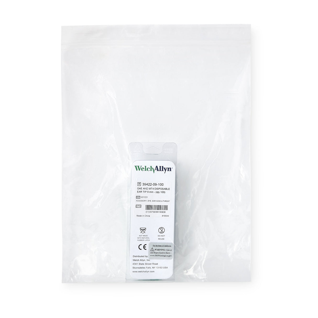 Audiometer Eartip 9 mm, Disposable For use with OAE Hearing Screener - BeHope