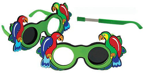 GOOD-LITE® Occluder Glasses 3 X 4-4/5 X 6-3/5 Inch Parrot Style Pediatric Multicolored Plastic - BeHope