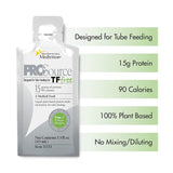 Tube Feeding Formula ProSource® TF Free Unflavored Liquid 1.5 oz. Pouch - BeHope