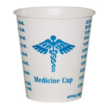 Medicine Cup Solo® 3 oz. Medical Print Wax Coated Paper Disposable NonSterile - BeHope