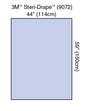 General Purpose Drape 3M™ Steri-Drape™ Drape Sheet / Back Table Cover 44 W X 59 L Inch Sterile - BeHope