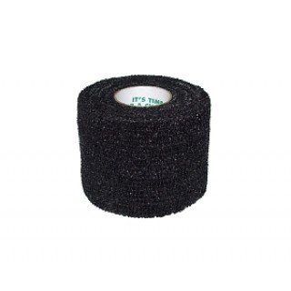 Cohesive Bandage PowerFlex® 2 Inch X 6 Yard Self-Adherent Closure Black NonSterile 23 lbs. Tensile Strength - BeHope