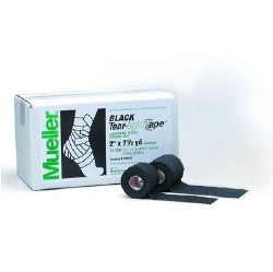 Athletic Tape Mueller® Tear-Light® Black 2 Inch X 7-1/2 Yard Elastic Adhesive NonSterile - BeHope