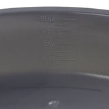Emesis Basin McKesson Graphite 16 oz. Plastic Single Patient Use - BeHope