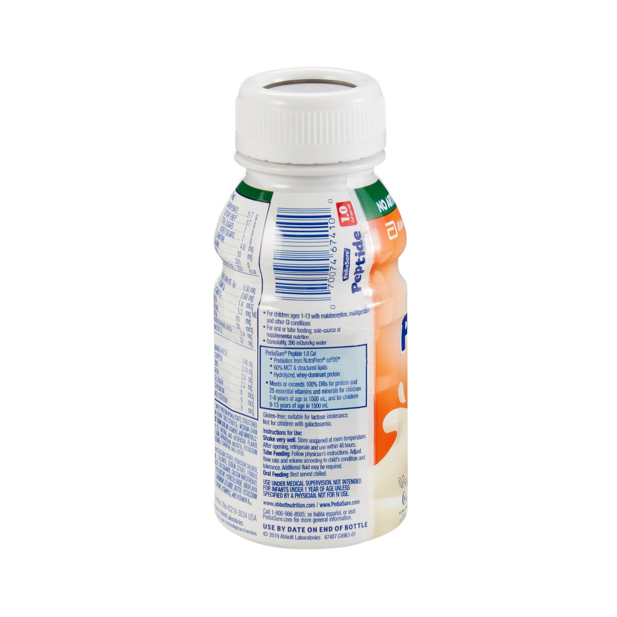 Pediatric Oral Supplement PediaSure® Peptide 1.0 Cal Vanilla Flavor 8 oz. Bottle Liquid Peptide Malabsorption / Maldigestion - BeHope