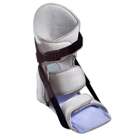 Plantar Fasciitis Night Splint with Ice Pack Nice Stretch® Original with Polar Ice® Medium Buckle / Hook and Loop Closure Male 5 to 8 / Female 6 to 9 Left or Right Foot - BeHope