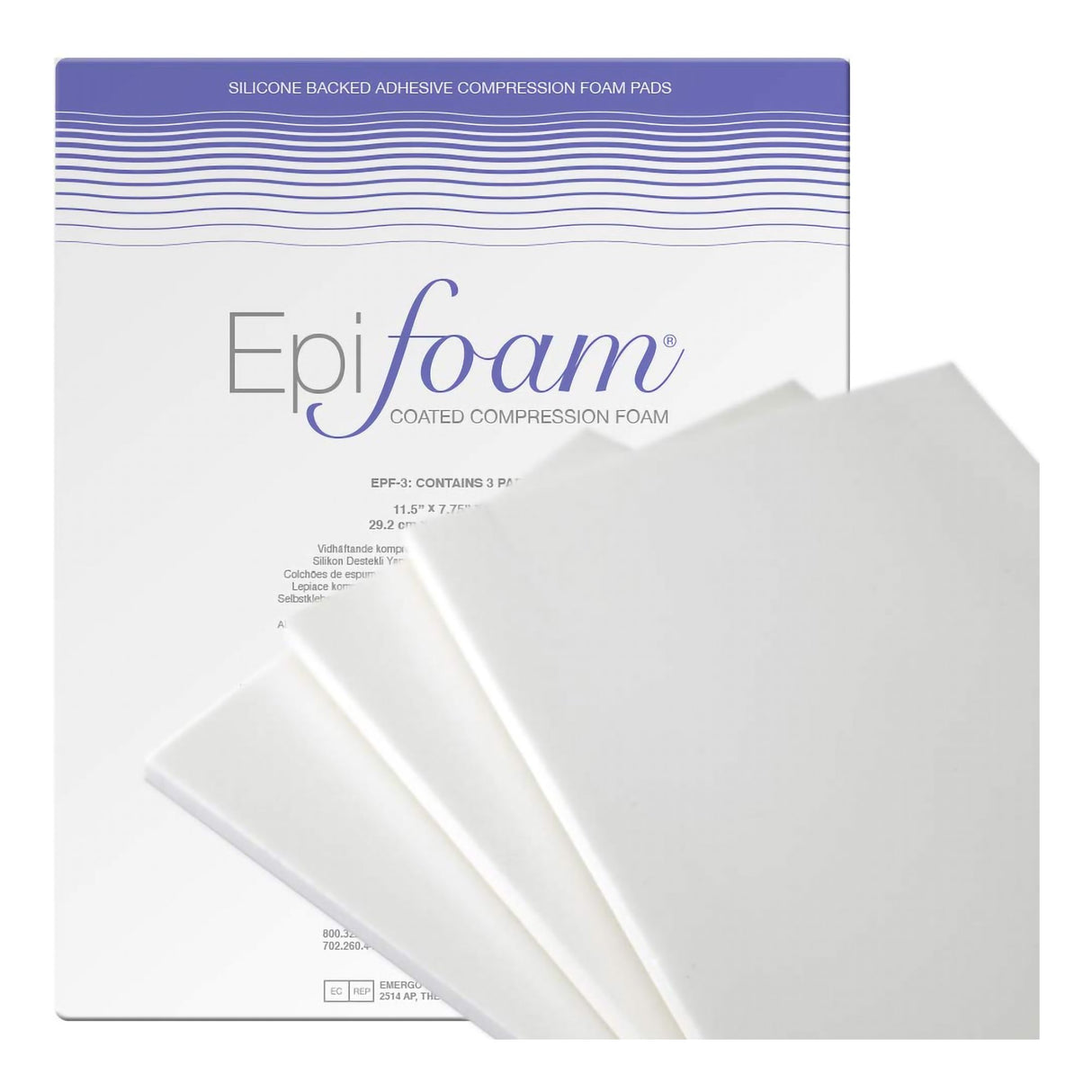 Foam Pad Epi-foam® 7-1/2 X 11 Inch - BeHope