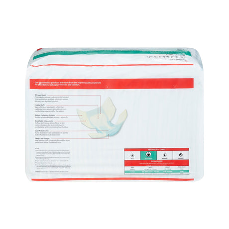 Unisex Adult Incontinence Brief Wings™ Ultra Large Disposable Heavy Absorbency - BeHope