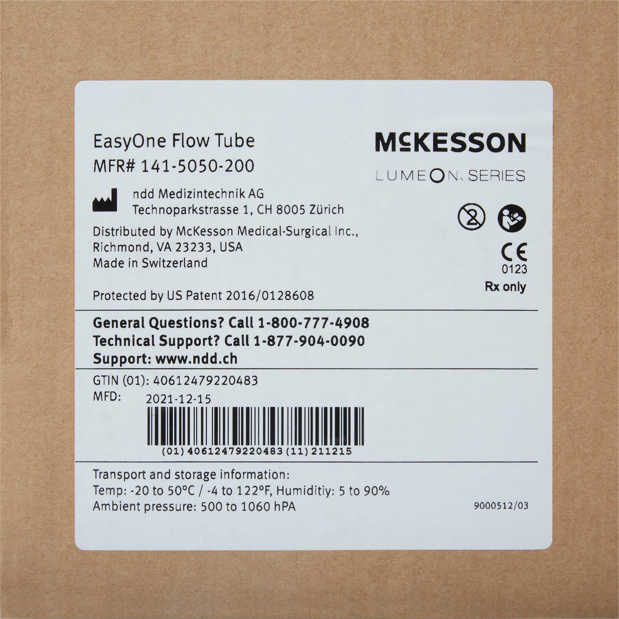 McKesson LUMEON Mouthpiece Plastic Disposable