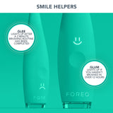 Sonic Toothbrush ISSA™ baby Kiwi Green Panda Ages Birth to 4 Years Silicone - BeHope