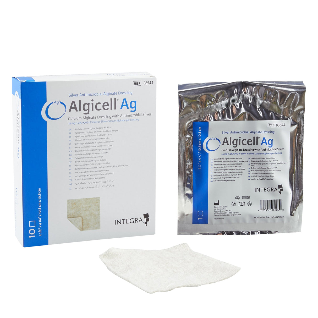 Silver Alginate Dressing Algicell® Ag 7-Day Sterile Wound Care - BeHope