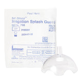 Irrigation Splash Guard Saf-Shield* 2 Exit Portals, Clear, Plastic, Angled Inlet, Sterile - BeHope