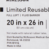 Bed Pillow McKesson 20 X 26 Inch Blue Reusable - BeHope