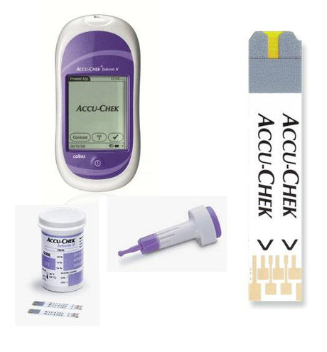 Blood Glucose Control Solution Level 1 & 2 for Accurate Meter Calibration - BeHope