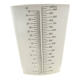 Graduated Triangular Polyethylene Container for Laboratory Measurements - BeHope