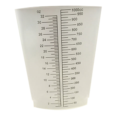 Graduated Triangular Polyethylene Container for Laboratory Measurements - BeHope