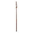 Walking Stick Brazos™ Twisted Trekker Wood 55 Inch Height Red Oak - BeHope