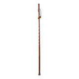 Walking Stick Brazos™ Twisted Trekker Wood 55 Inch Height Red Oak - BeHope
