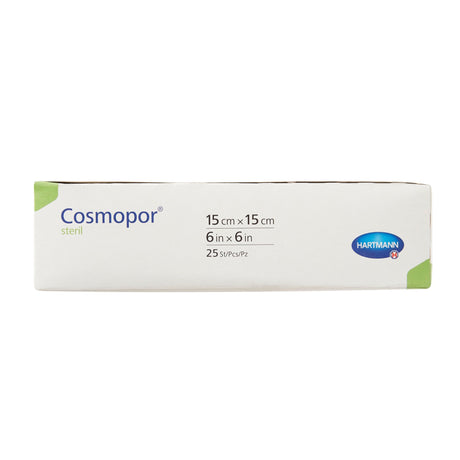 Island Dressing Cosmopor® Steril 6 X 6 Inch Square Sterile Water Resistant Backing - BeHope