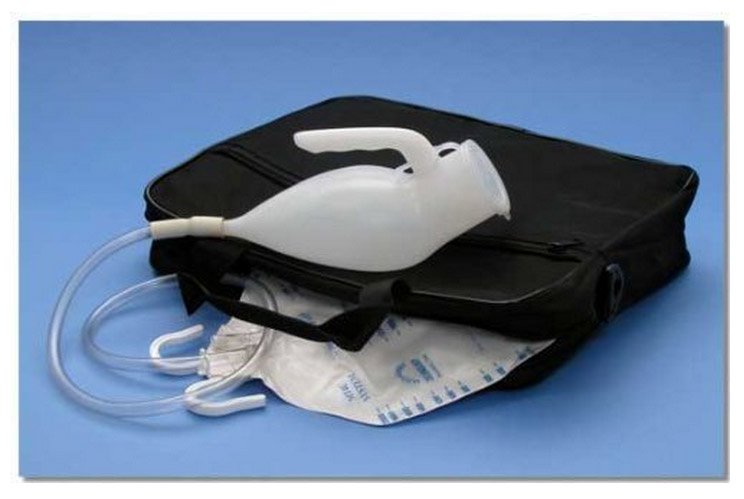 Privacy Urinal Cover Advantage Standard Black - BeHope