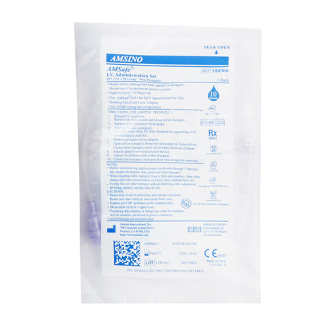 Amsafe® Primary IV Administration Set Two Ports Gravity System - BeHope