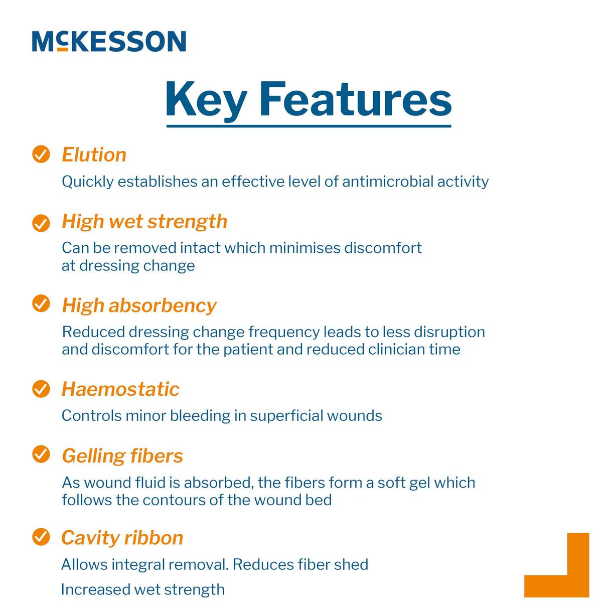 Silver Alginate Dressing McKesson 2 X 2 Inch Square Sterile - BeHope