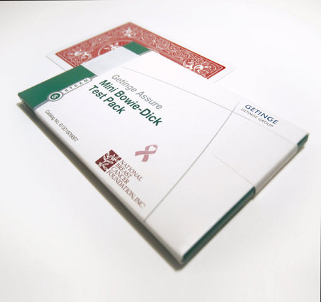 Assure Mini Sterilization Bowie-Dick Test Pack Steam 4 Inch Length - BeHope