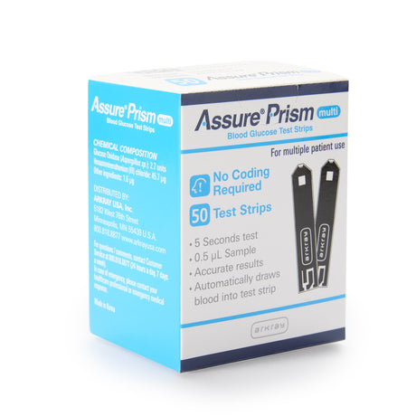 Blood Glucose Test Strips Assure® Prism Multi Auto-Coding - BeHope