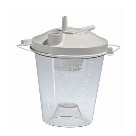 Suction Canister 800 Ml Float Valve Shut-off Lid - Behope