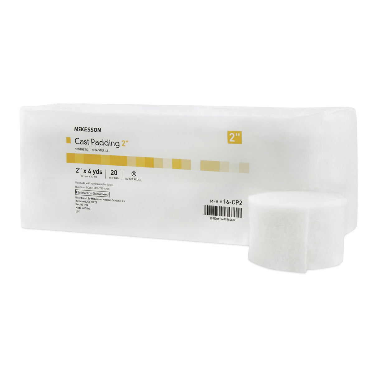 Cast Padding Undercast McKesson 2 Inch X 4 Yard Polyester NonSterile - BeHope