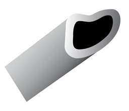 Lasik Irrigation Cannula Oasis® 26 Gauge 1 Inch 9 mm Formed Extension With Spatulated Tip - BeHope