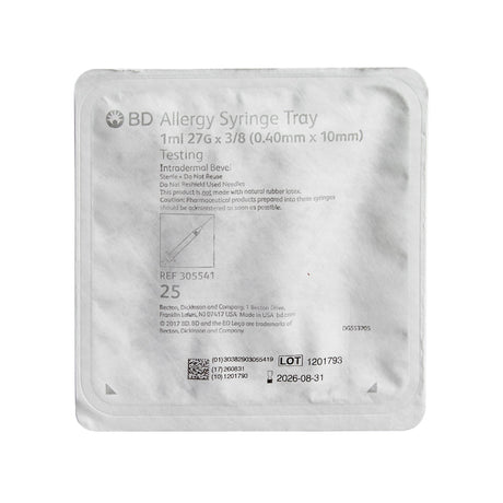 Standard Allergy Tray Precisionglide™ 27 Gauge Nonsafety Thin Wall for Specimen Collection - BeHope