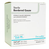 Dermarite® Bordered Gauze Absorptive Individually Packaged Island Dressing - BeHope
