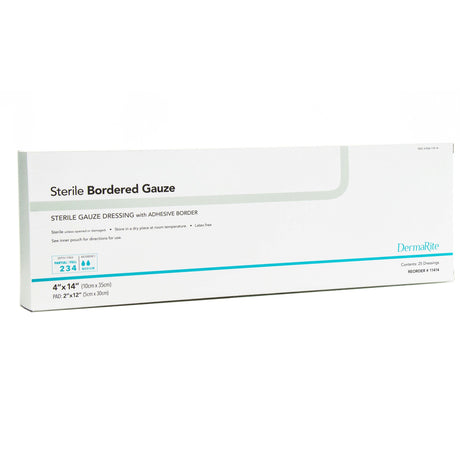Dermarite® Bordered Gauze Dressing Sterile Absorptive Soft Flexible - BeHope