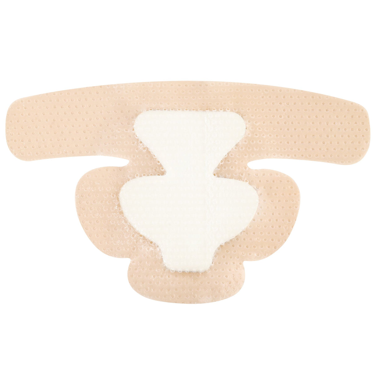 Foam Dressing ComfortFoamâ„¢ Border 5 X 8 Inch With Border Waterproof Backing Silicone Adhesive Elbow / Heel Sterile - BeHope