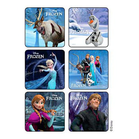 Disney® 75 per Roll Frozen Sticker 2-1/2 Inch - BeHope