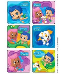 Disney® 75 per Roll Bubble Guppies Sticker 2-1/2 Inch - BeHope