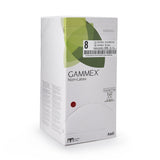 Surgical Glove GAMMEX® Non-Latex Size 8 Sterile Polyisoprene Standard Cuff Length Micro-Textured Green Chemo Tested - BeHope